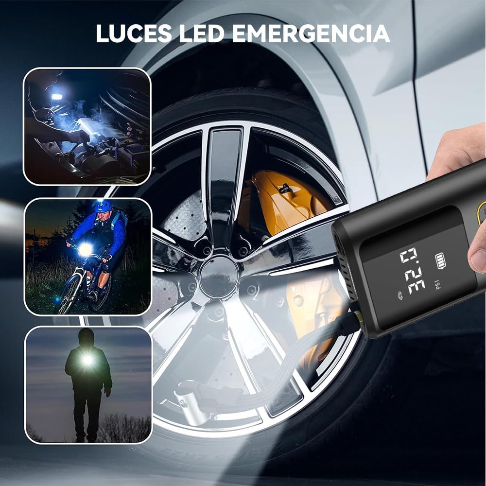 INFLADOR INTELIGENTE MULTIFUNCIONAL BAIHUO