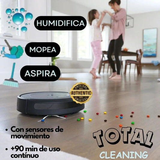 ASPIRADOR INTELIGENTE 3 EN 1 RECARGABLE- TOTAL CLEANING™