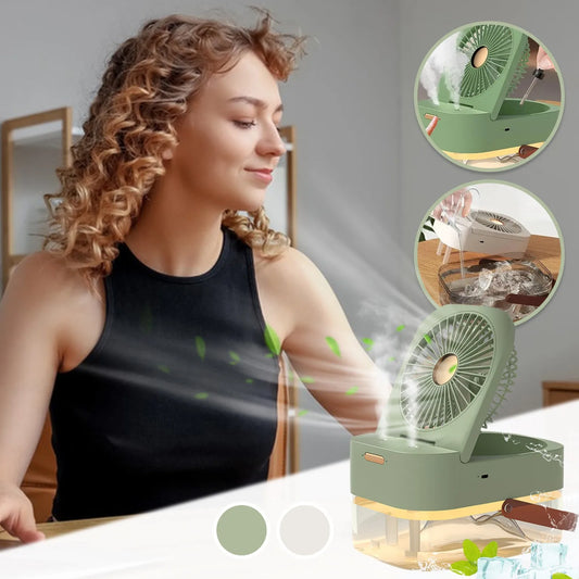 AIRE ACONDICIONADO PORTATIL CON HUMIDIFICADOR