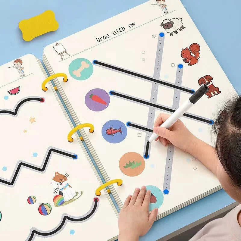 LIBRO MAGICO A4 PARA NIÑOS