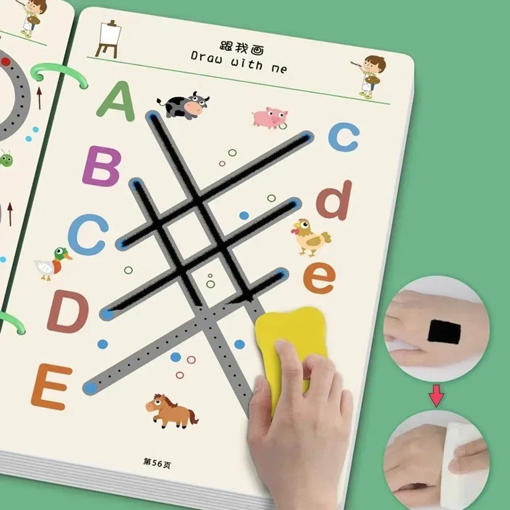 LIBRO MAGICO A4 PARA NIÑOS