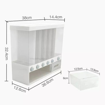 DISPENSADOR DE MENESTRAS Y CEREALES