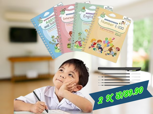 LIBRO MAGICO A4 PARA NIÑOS