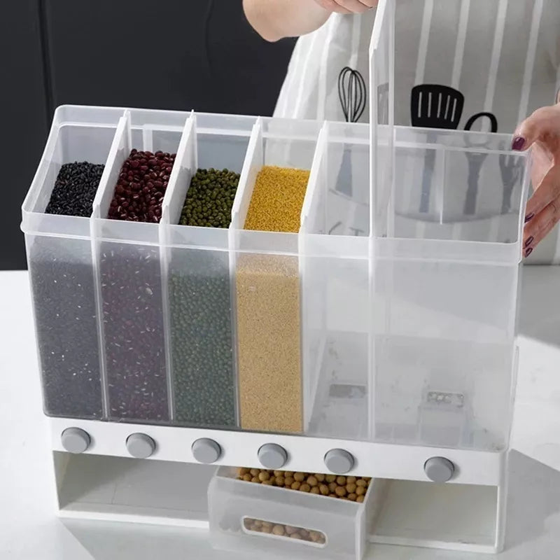 DISPENSADOR DE MENESTRAS Y CEREALES