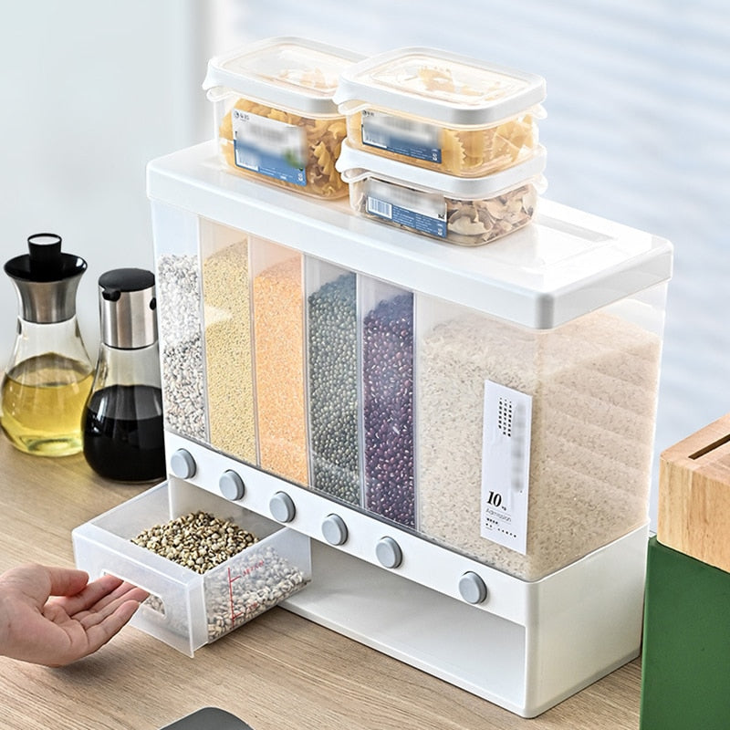 DISPENSADOR DE MENESTRAS Y CEREALES