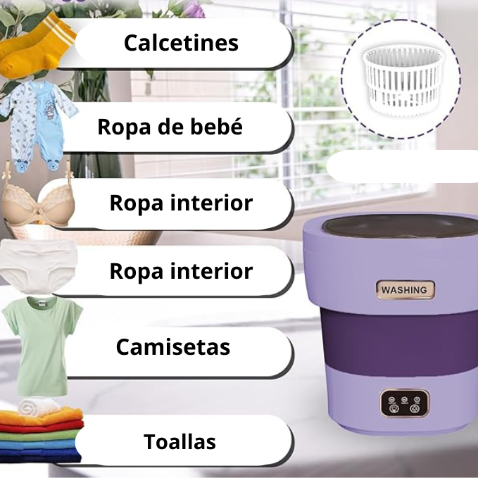 MINI LAVADORA PORTATIL