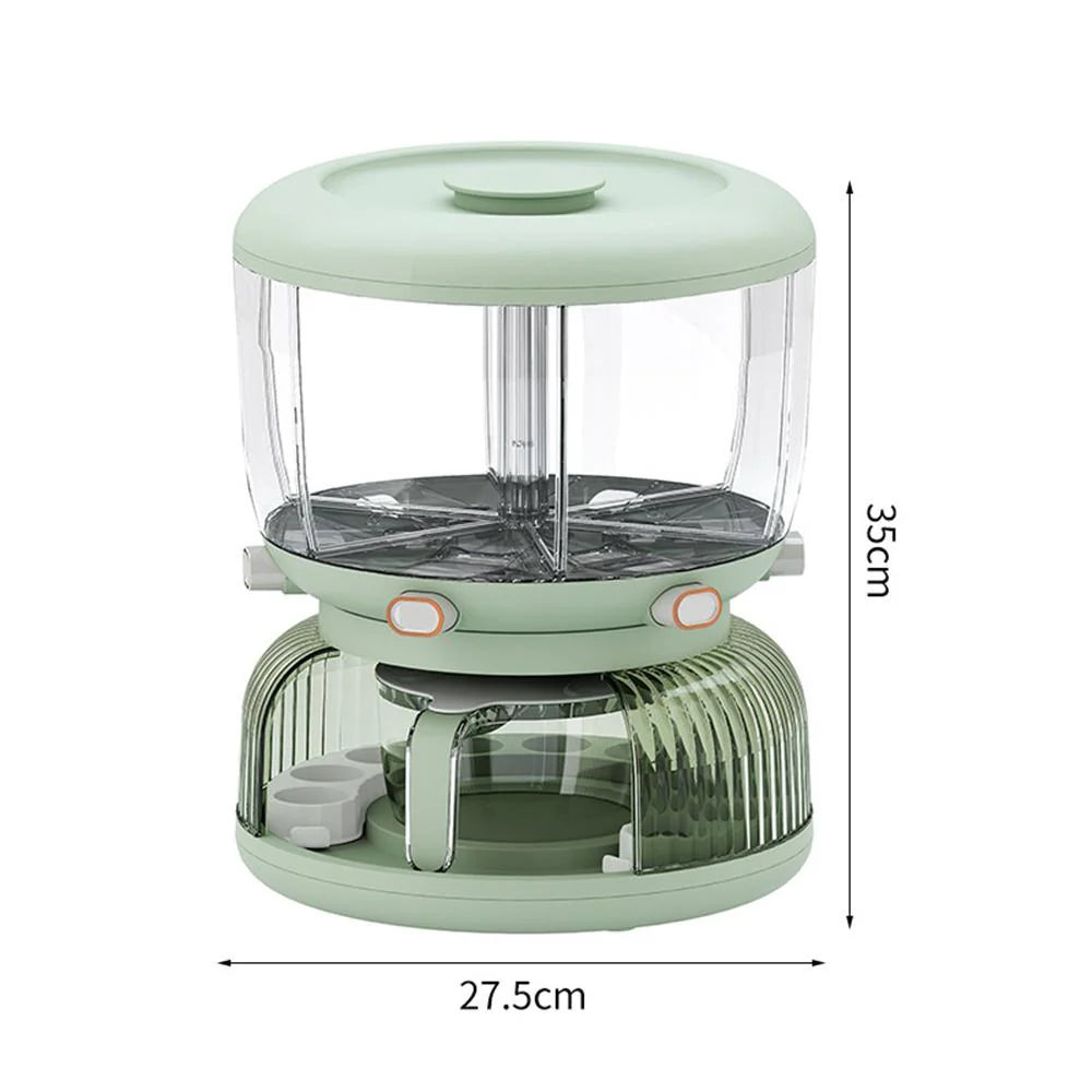 DISPENSADOR DE ALIMENTOS 2 EN 1